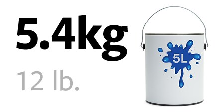 5,4 kg boya kutusu
