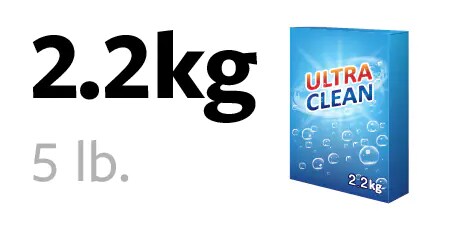 2,2 kg deterjan kutusu
